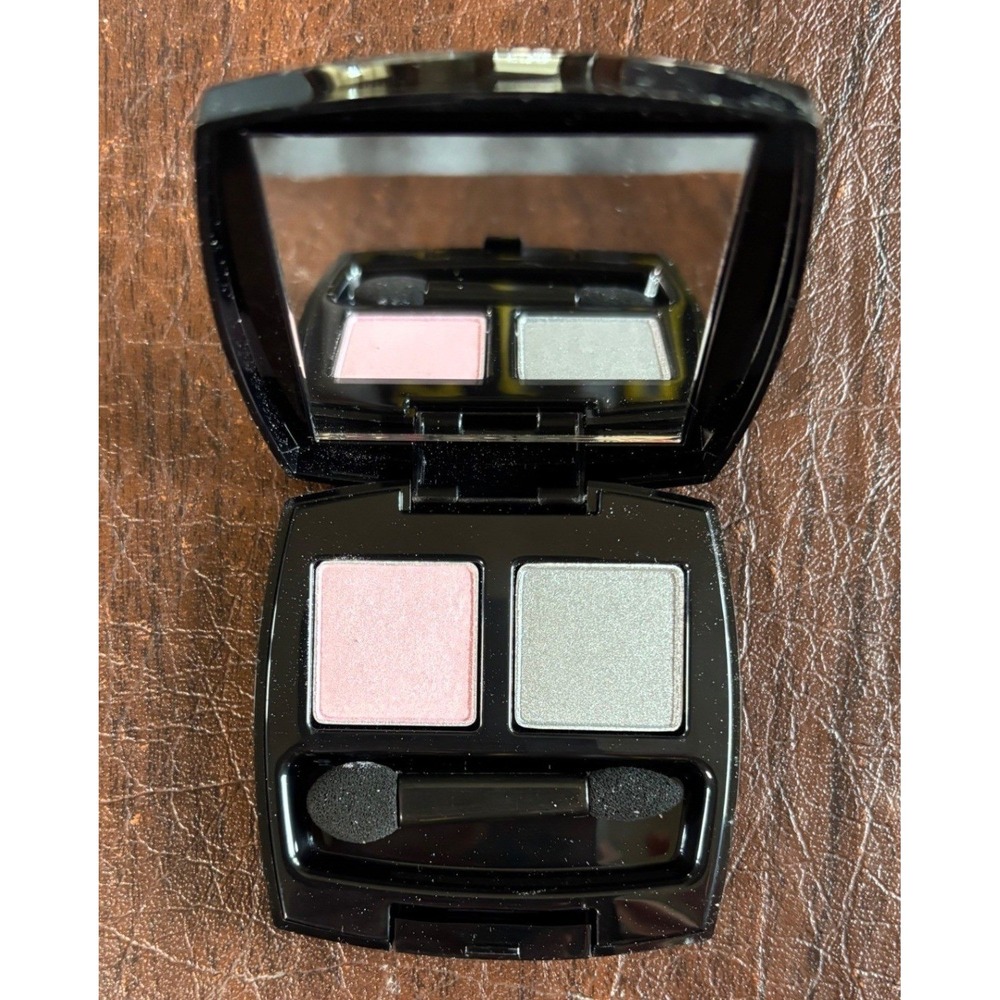 Avon True Color Eyeshadow Duo Grey Matters Pink Glow Silver F0373 New Box Wear - Picture 3 of 9